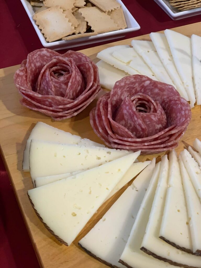 salami and cheese