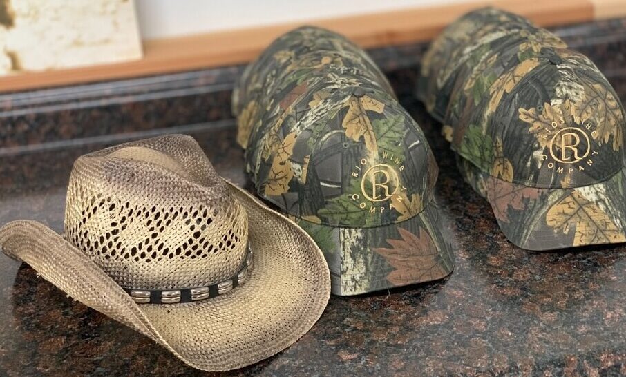 cowboy hat and camo hats